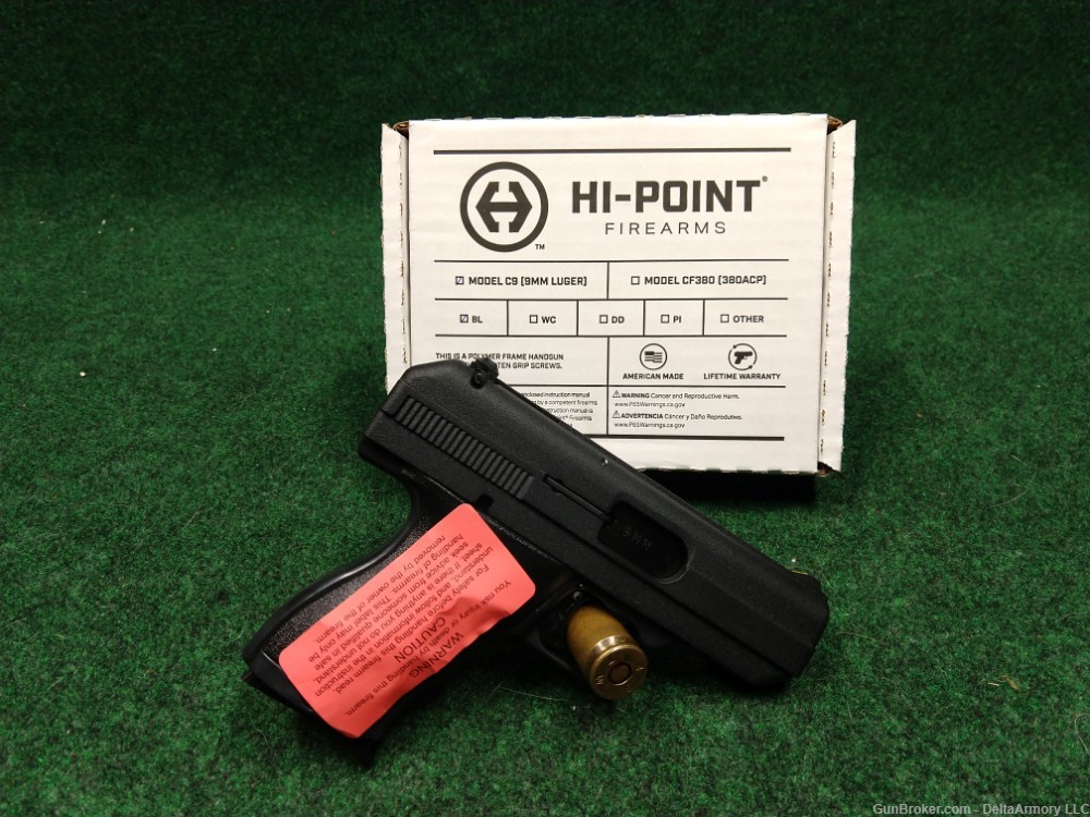 High Point C9 Pistol NEW IN BOX 9 MM PENNY START NO RESERVE-img-0