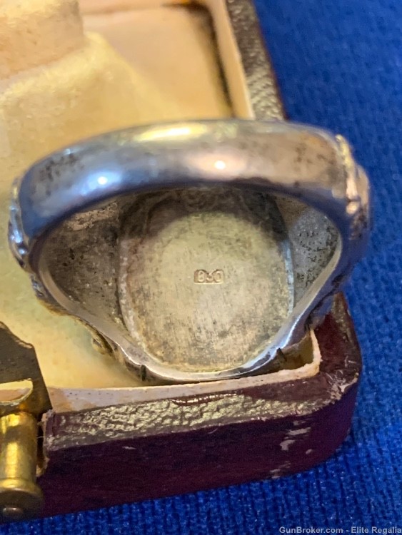 Heinrich Himmler’s Personal Monogrammed SS Ring German WWII Vet Acquired -img-7