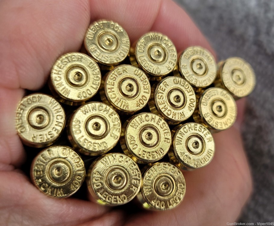 400 Legend Brass, Winchester Headstamps  QTY100-img-1