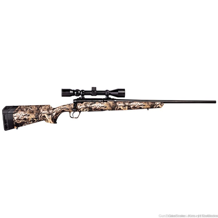 Savage Axis XP Package 400 Legend Camo w/ Scope + 100 rnds Winchester Ammo -img-0