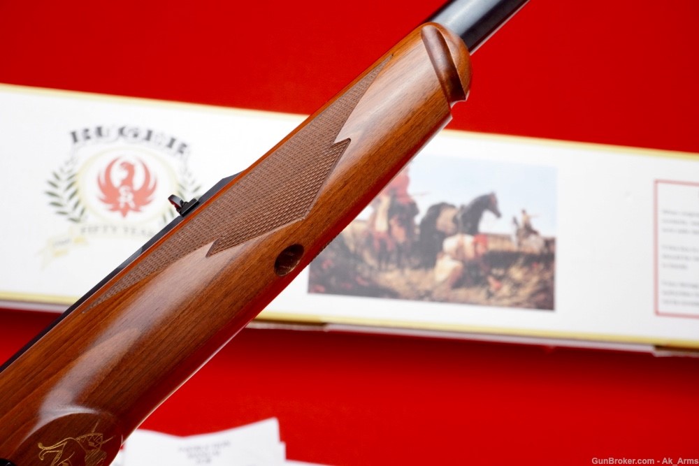 1999 Ruger No. 1 .416 Rigby Wood Stock Year Of The Rhino *FACTORY ENGRAVED*-img-23