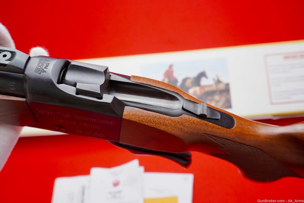 1999 Ruger No. 1 .416 Rigby Wood Stock Year Of The Rhino *FACTORY ENGRAVED*-img-14