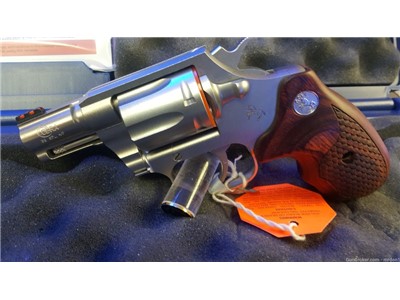 COLT COBRA 38+P 2 INCH MATTE STAINLESS ROSEWOOD GRIPS NIB