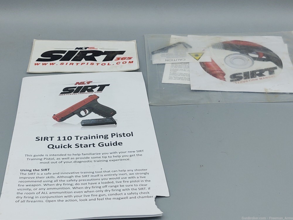 SIRT Model 110 Training Pistol-Glock clone-Red Laser-img-7