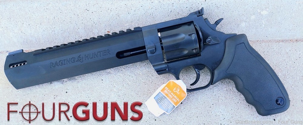 Taurus Raging Hunter .357/ .38 Spl +P Magnum 7rd Revolver 8.375" 2-357081RH-img-0