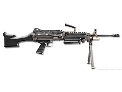 FN 46100169 M249S, 5.56x45mm, 18.50" Barrel, 30Rd Mag OR 200Rd Belt