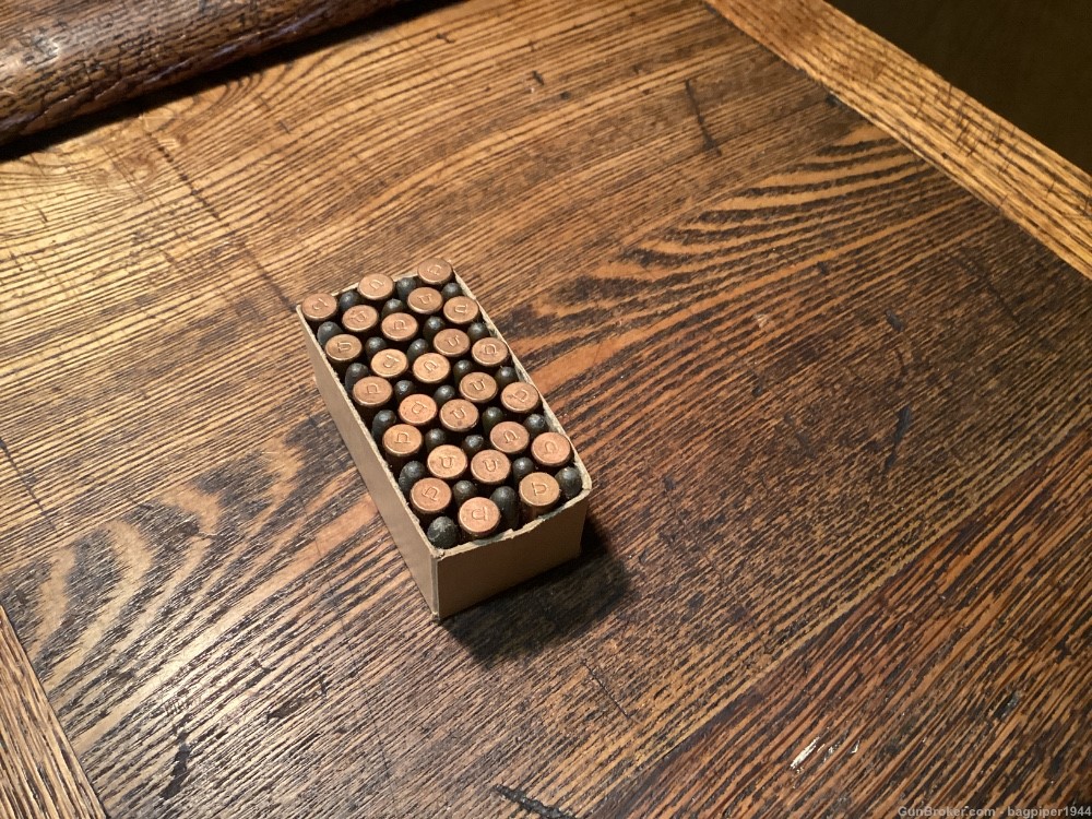 Vintage copper case Remington .22, 5 boxes of 50.-img-3