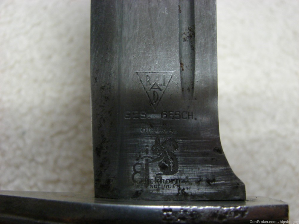 WWII German RAD Dagger & Sheath-img-7
