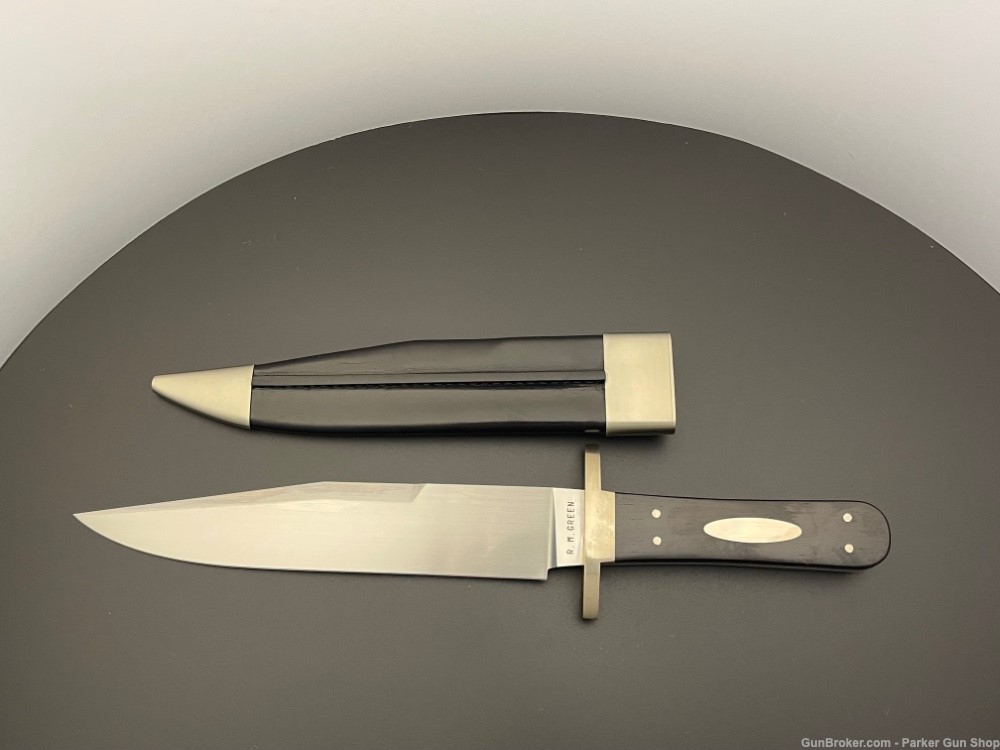 Roger M. Green Calaveras Bowie knife 8+-img-0