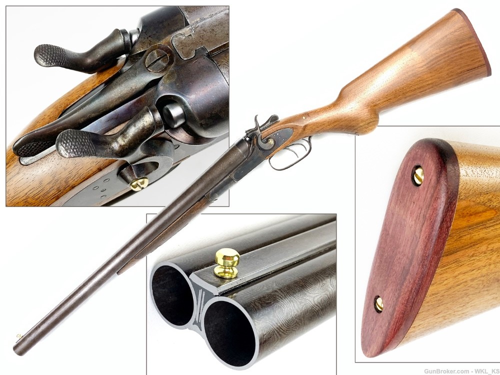 Custom 10 gauge Remington 1882 Coach Gun. Street Howitzer!-img-0
