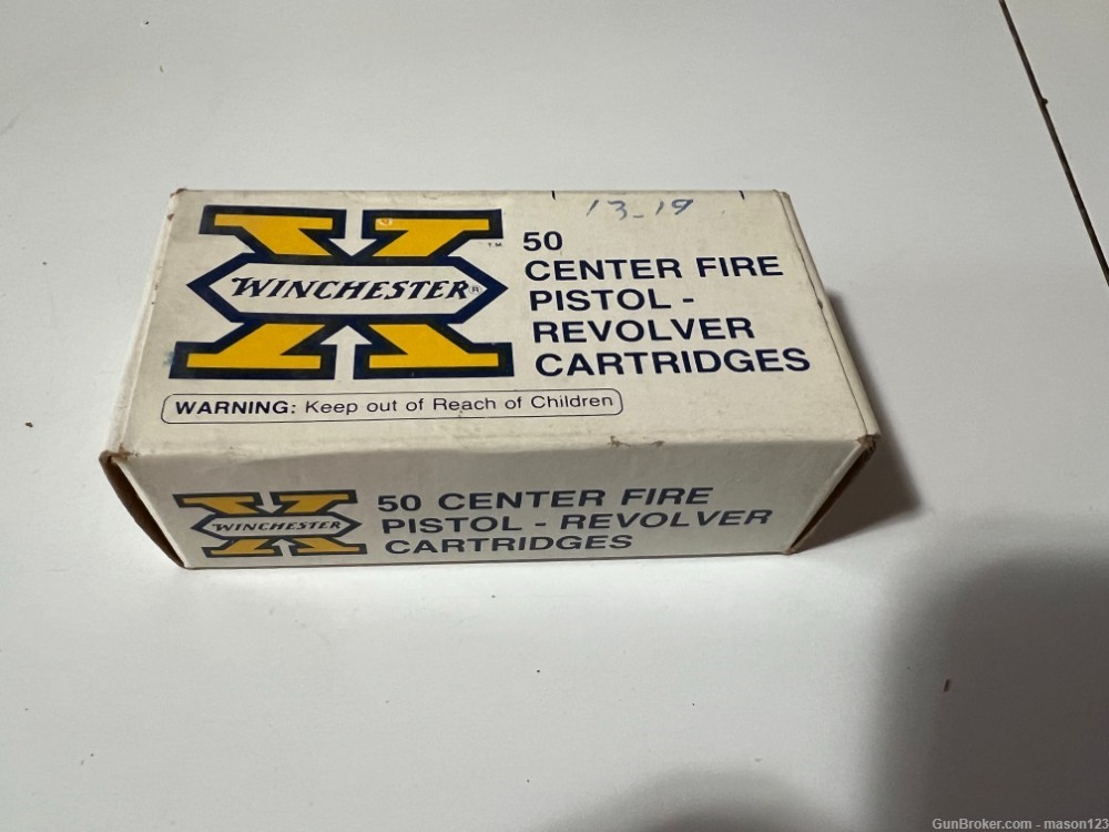 FULL WINCHESTER YELLOW X BOX OF 32 AUTO 71 GR-img-0