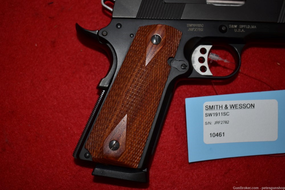 Smith & Wesson SW1911SC BEAUTIFUL, With Box, NICE! Penny START!-img-4
