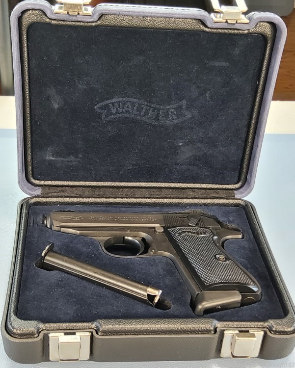 New Walther PPK/S .380 ACP 3.3" Barrel w/Case NO CC FEES -img-0