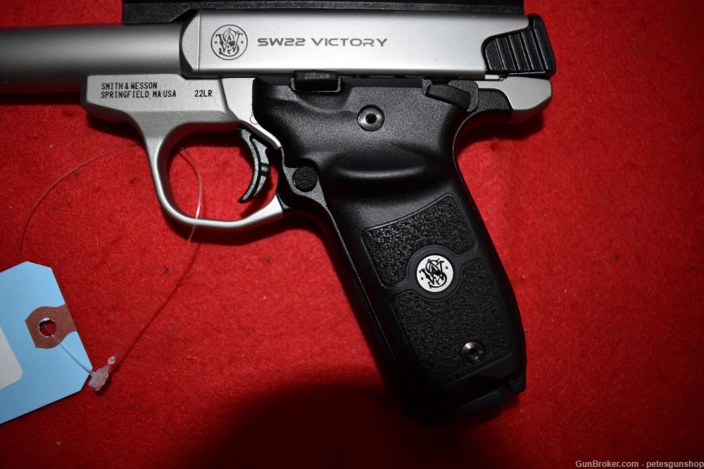 Smith & Wesson Victory Target Pistol .22 LR, W/ Red Dot W/ Box Penny START!-img-8