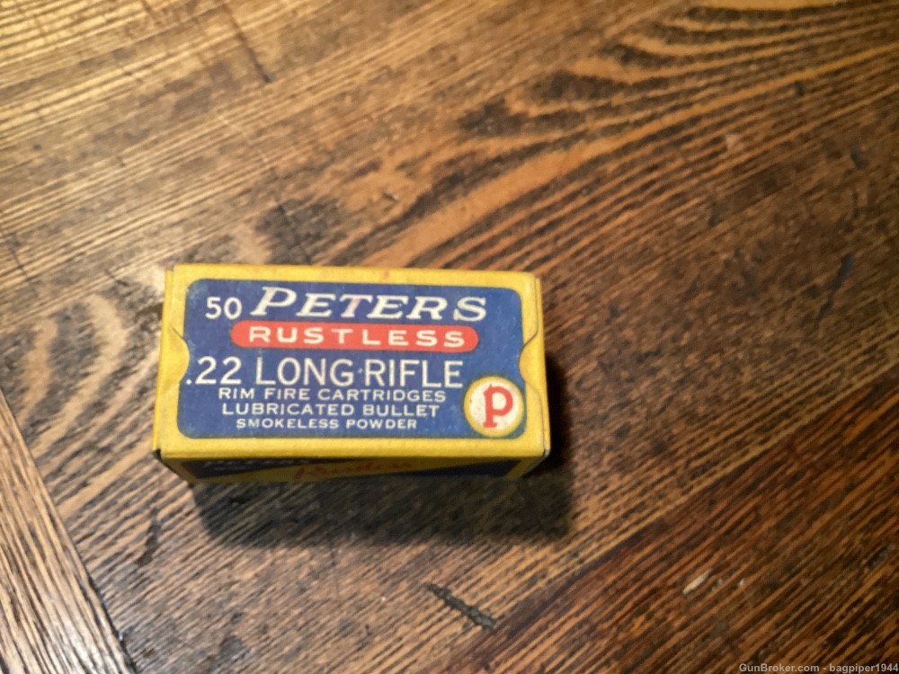 Vintage Peters copper case .22, 10 boxes of 50-img-4