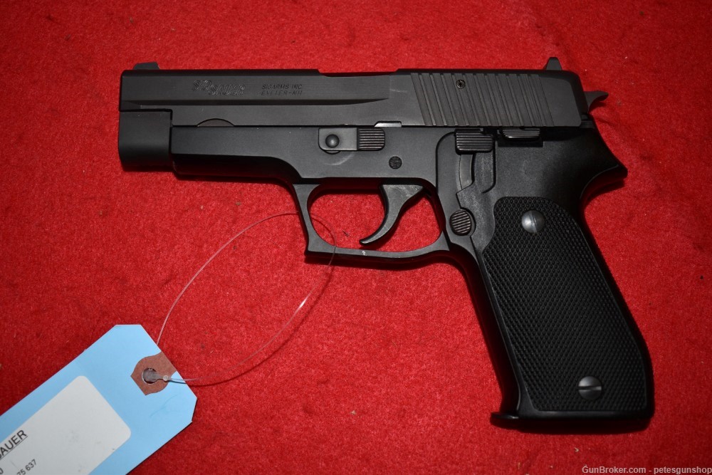 Sig Sauer West German P220, With Box, NICE! 45 ACP, Penny START!-img-11