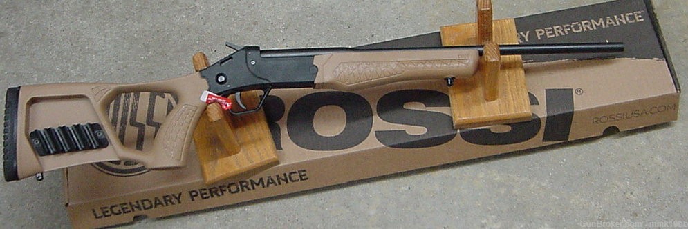 Rossi  Tuffy Thumbhole 410 Shotgun Tan-img-0