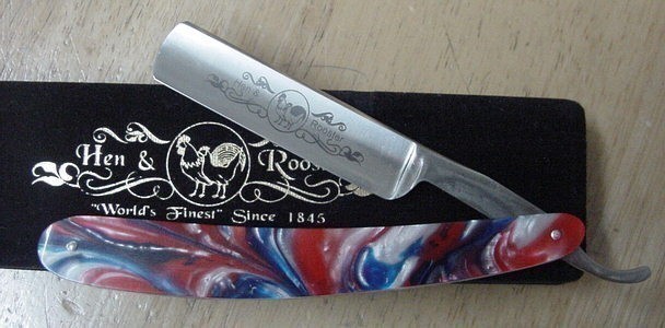 Hen&Rooster Straight Razor Barber Shop Pole HR401B-img-0