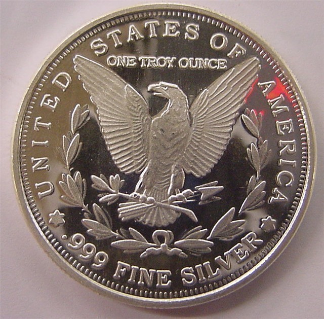 Morgan Eagle 1 Troy oz Silver Coin 2015-img-1