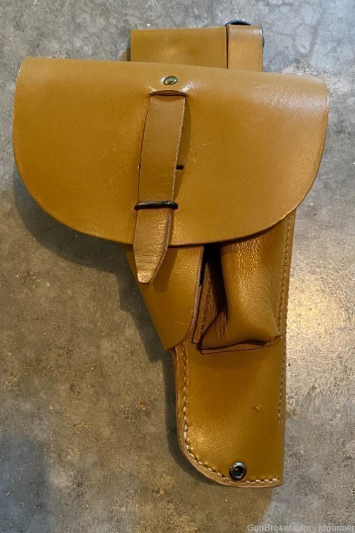French MAC 50 Leather Holster 9mm, MAC 1950 pistol -img-0