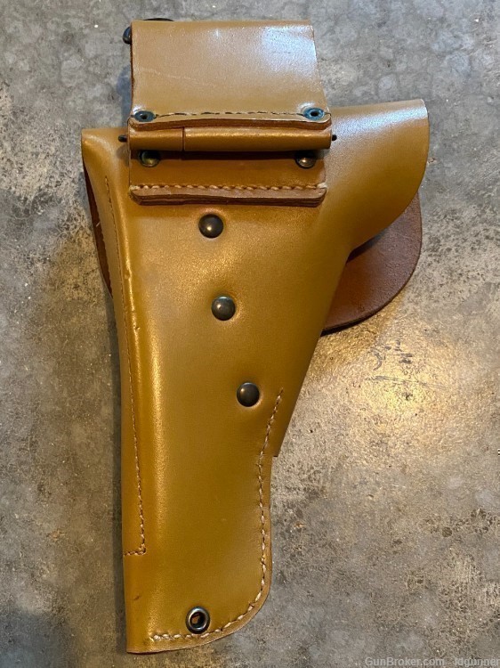 French MAC 50 Leather Holster 9mm, MAC 1950 pistol -img-1