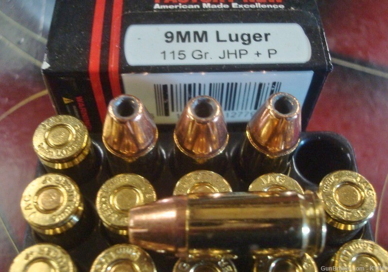 200 BLACK HILLS 9mm +P JHP 115 grain JHP HOLLOW POINT NEW ammunition-img-1