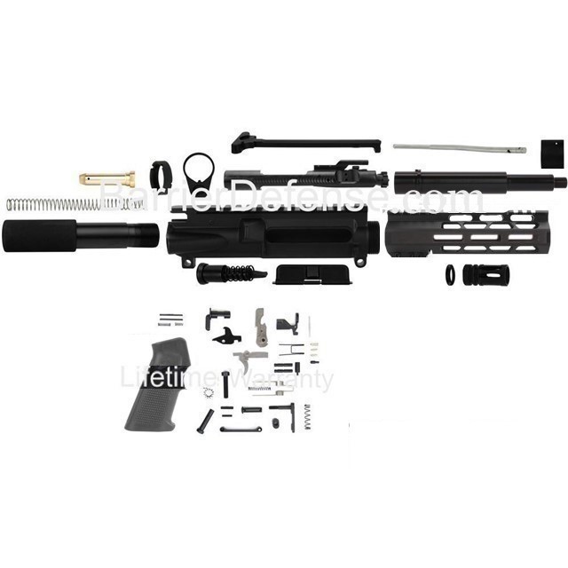 U-Build 300 Blackout AR15 7.5" Complete Pistol Kit AR-15-img-0