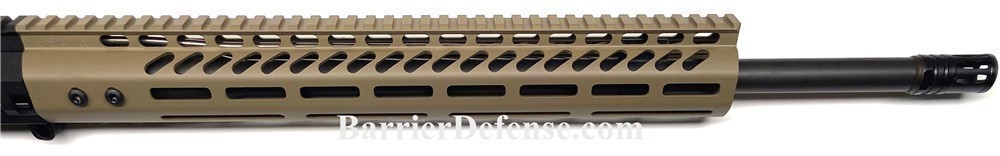 AR-10 2-Tone 20" Complete 6.5 Creedmoor Upper with 15" Slim FDE M-Lok AR10-img-3