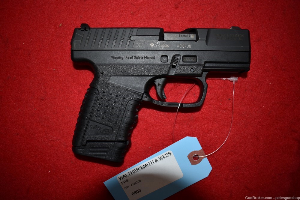Walther PPS 9mm, With Box, NICE!! Penny START! MA OK-img-3