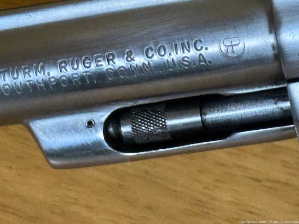 1976 Ruger Security Six stainless 357 200th year-img-3