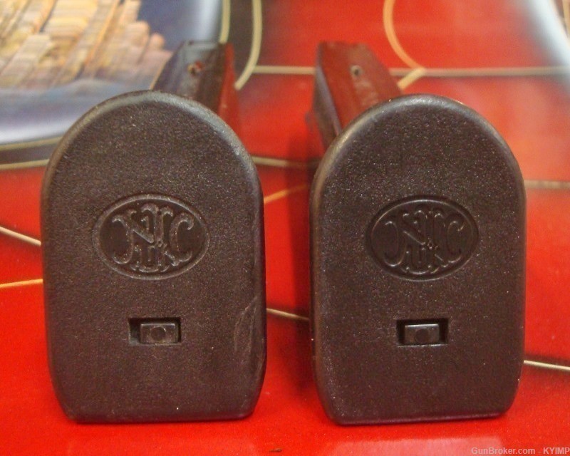 2  FN Model FNS 14 round .40s&w 2 used .40 magazine s 357 Sig-img-6