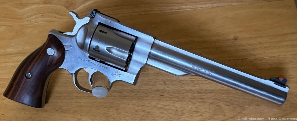 1988 Ruger Redhawk 7.5 stainless 44 mag-img-2