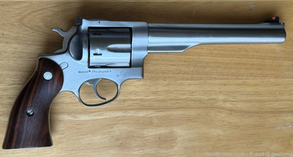 1988 Ruger Redhawk 7.5 stainless 44 mag-img-9