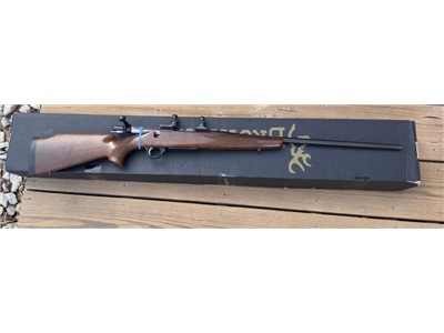Browning 7mm WSM A-BOLT 23” barrel Hunter FLD with box bolt action rifle