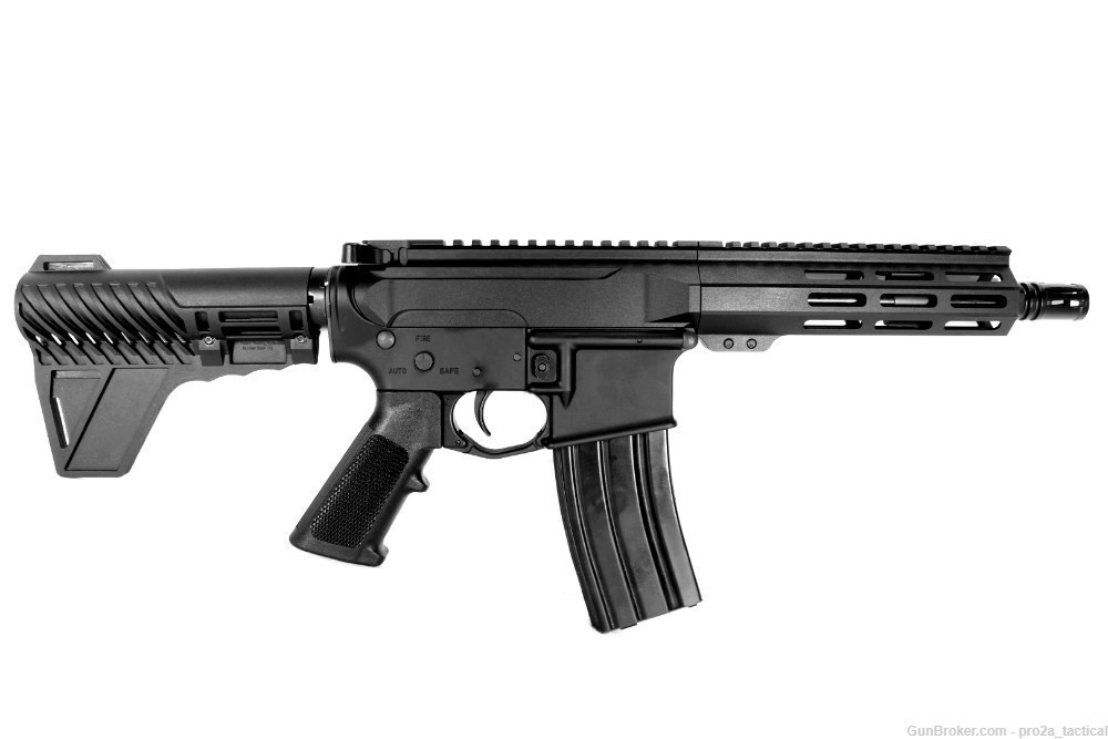 PRO2A TACTICAL PATRIOT LEFT HAND 7.5 inch AR-15 350 LEGEND M-LOK Pistol-img-1