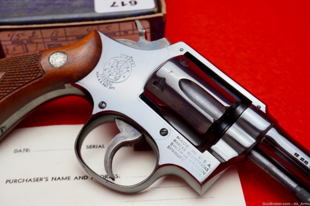 Ultra Rare Smith & Wesson Model 45-2 Revolver .22LR 4" *POST OFFICE GUN*-img-6