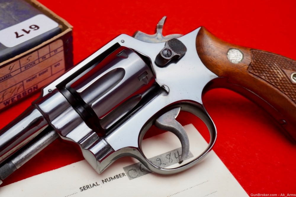 Ultra Rare Smith & Wesson Model 45-2 Revolver .22LR 4" *POST OFFICE GUN*-img-2
