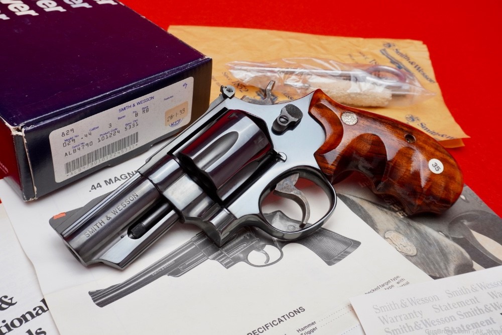 Smith & Wesson 29-3 .44 Mag 3" *ULTRA RARE LEW HORTON MODEL* ANIB-img-0