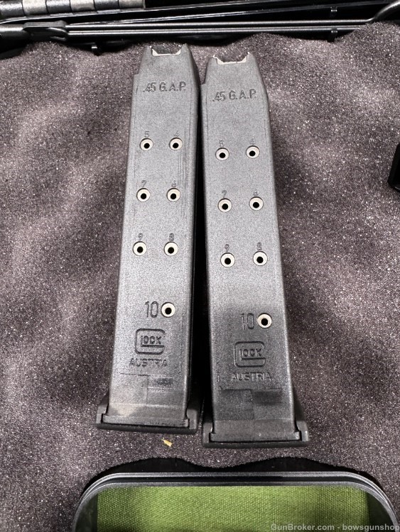 Glock 37 Factory Reconditions 45 GAP 2 mags , Original box -img-6