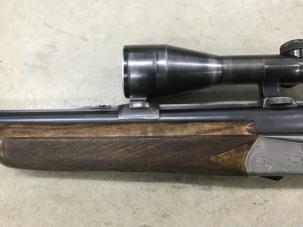 Engraved Austrian Josef Just Combo Gun 16 Gauge/7X65R Kahles Scope C&R-img-8
