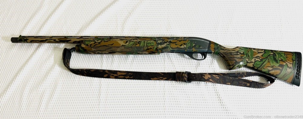 Remington 11-87 12ga, VR 21" SPS Turkey Xtra full MO green Leaf camo-img-0
