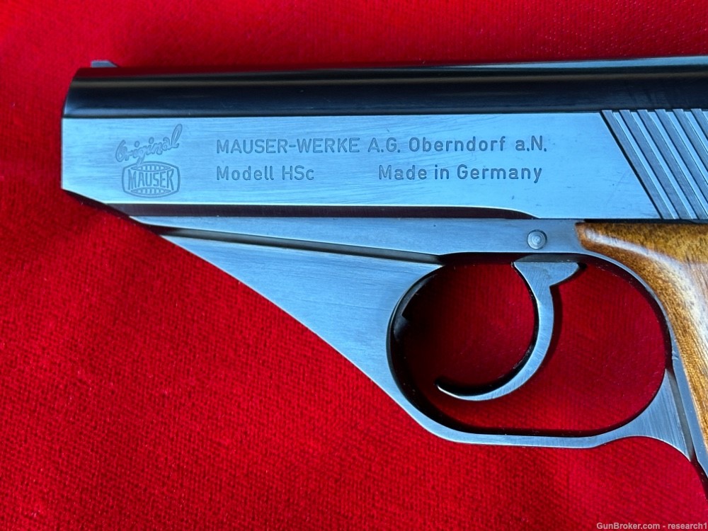 NIB Mauser Werke Commercial HSc, .380 Auto, Collector Condition-img-2