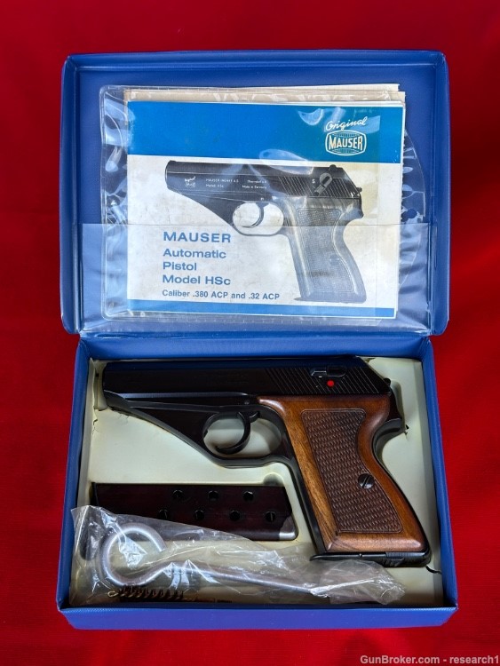 NIB Mauser Werke Commercial HSc, .380 Auto, Collector Condition-img-14