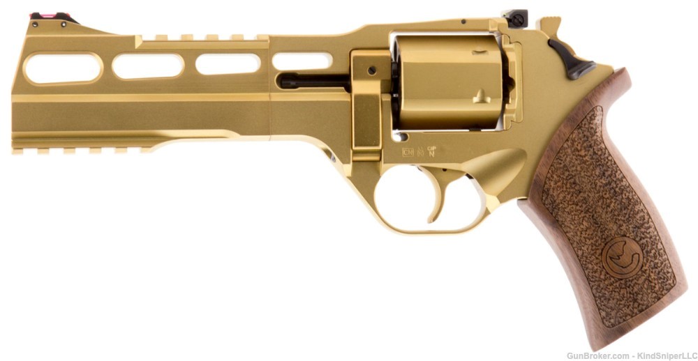 Chiappa Firearms 340225 Gold Rhino 60DS 357 Mag Revolver-img-1