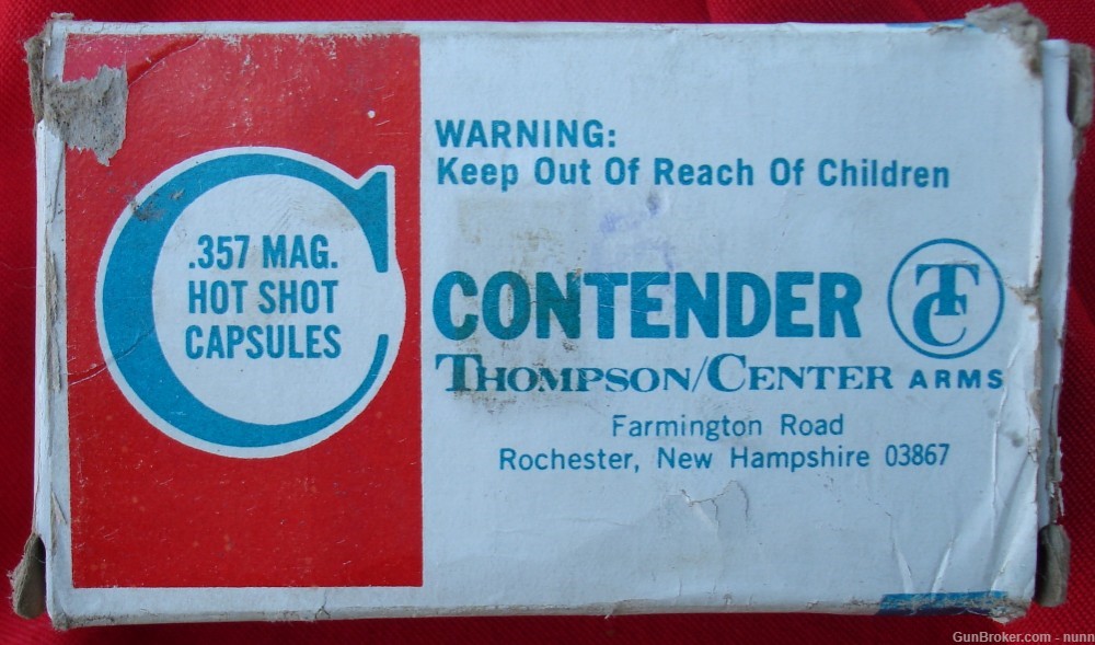 About TWELVE Thompson Center .357 Hot Shots SA-img-3