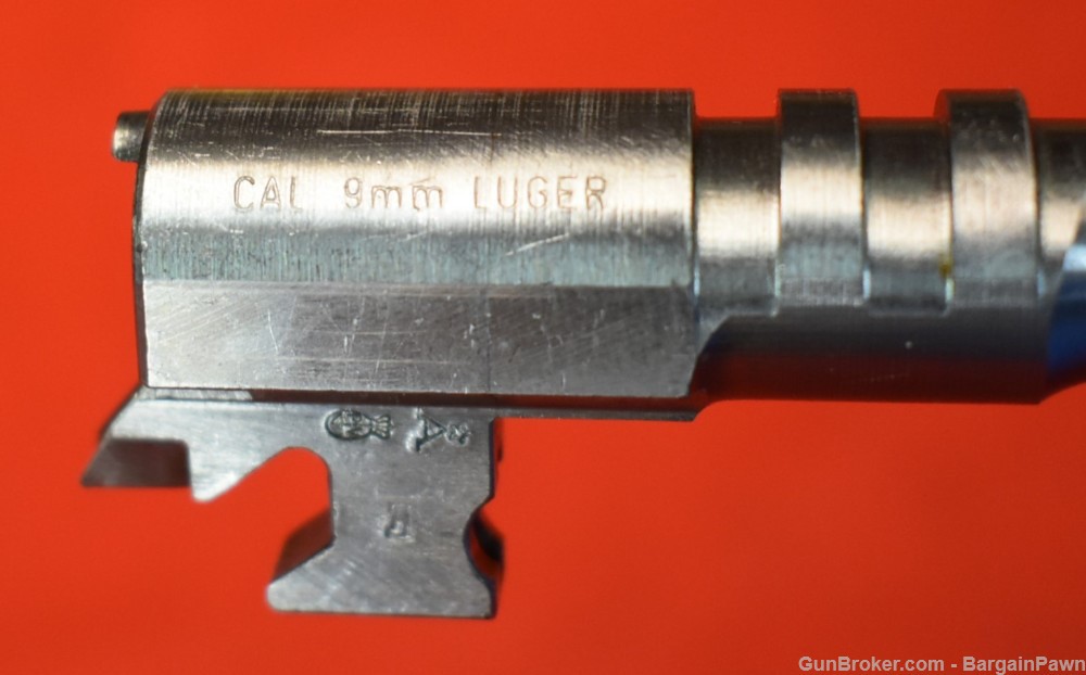 Vintage Browning Hi-Power 9mm Luger 4.7" 1-mag Belgium Portugal 2-Tone 1994-img-28