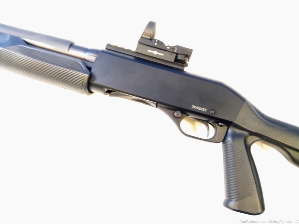 Stevens 320 Security 12ga Riot Style Pump Action Shotgun with Reflex Sight-img-6