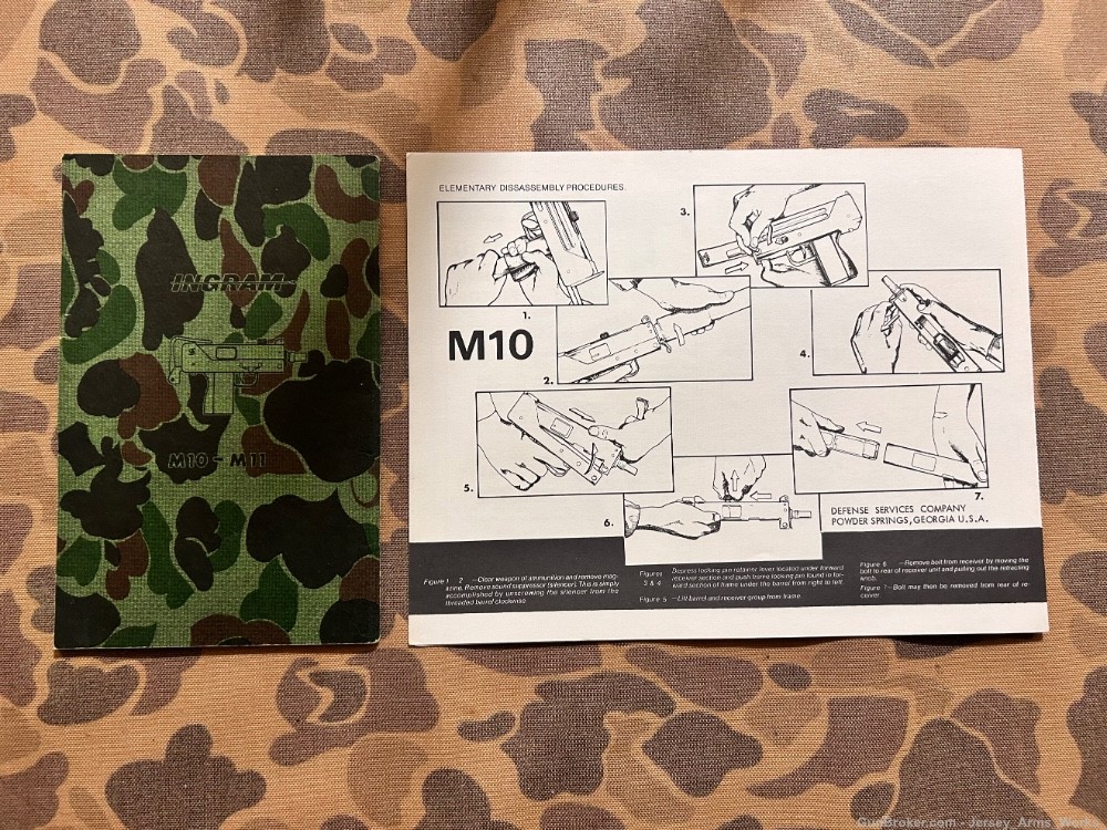 VTG Org . RPB Ingram M10 M11 Manual Defense Services Brochure MAC-10 Cobray-img-3