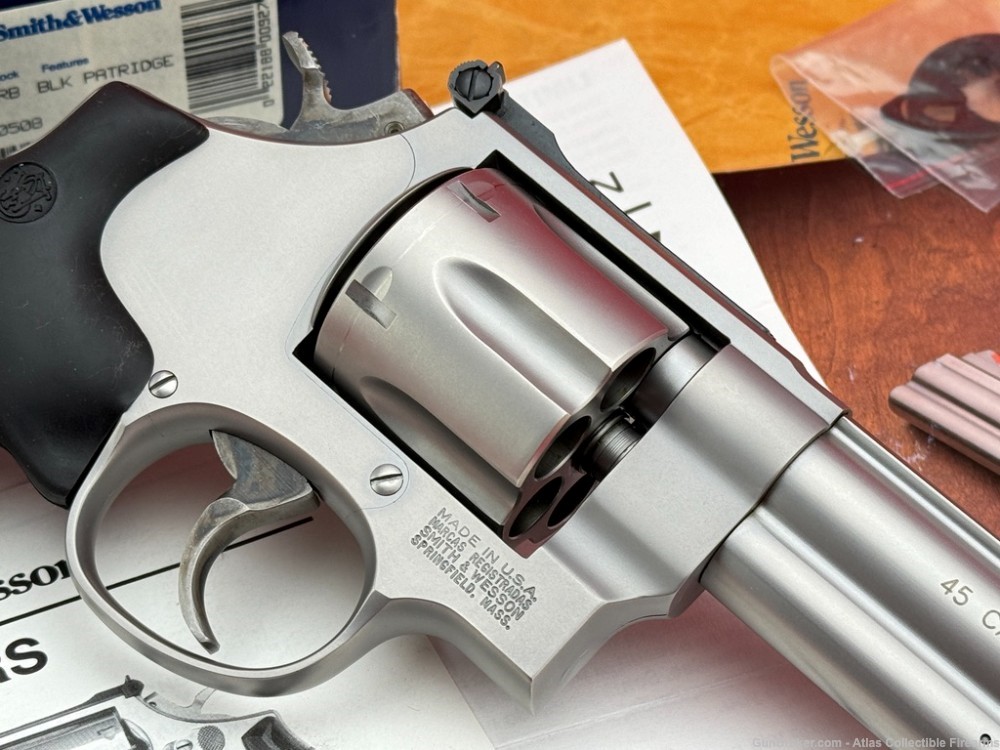 SCARCE 1994 Smith & Wesson 625-4 Stainless 45ACP 5" - Pristine / NIB!-img-7