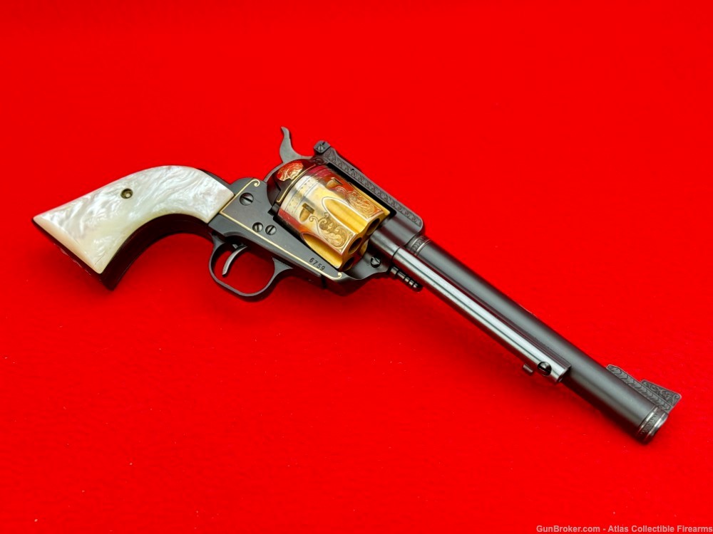 1966 Ruger Blackhawk 6 1/2" .41 Magnum |*MASTER ENGRAVED & GOLD INLAY*|-img-8